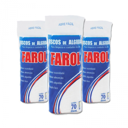 Algodão em Disco Farol